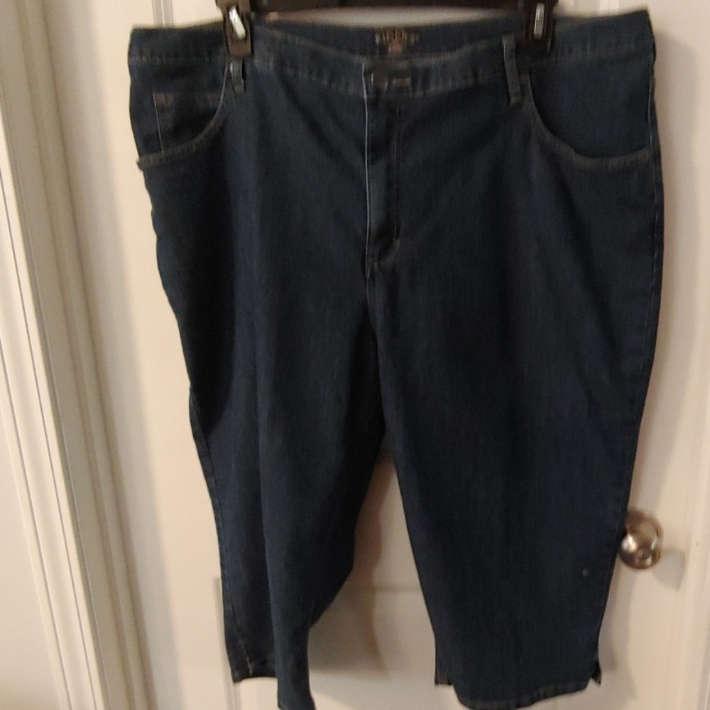 EUC Riders Knee Jean Shorts Size 26W